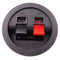 2Pcs Black Connector Terminal Audio Speaker Terminals Plug Socket Clip Audio Speaker Terminals Breadboard Clips